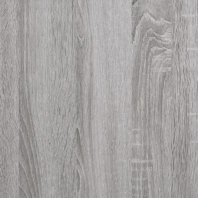 vidaXL Măsuță consolă, gri sonoma, 140x29x75 cm, lemn prelucrat