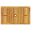 vidaXL Set de masă pentru grădină 5 pcs Maro Lemn Solid de Acacia