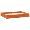 vidaXL Pat pentru c&acirc;ini Maroniu cerat 72 x 54 x 9 cm Lemn de pin masiv