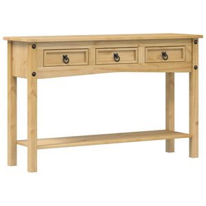 vidaXL Masă consolă &bdquo;Corona&rdquo; 114x34,5x73 cm, lemn masiv de pin
