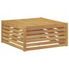vidaXL Masă de exterior Lemn Solid de Acacia Alb 79 x 79 x 37 cm