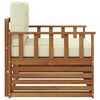 vidaXL Set de canapele de exterior Lemn de acacia solid și poliester