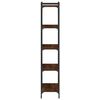 vidaXL Bibliotecă 5 niveluri, stejar maro 60x30x154 cm, lemn prelucrat
