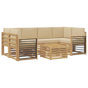 vidaXL Set de canapele de exterior 7 buc.
