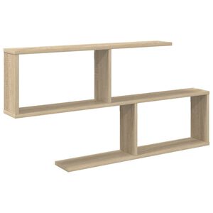 vidaXL Raft de perete Stejar Sonoma 100 x 12 x 50,5 cm Lemn prelucrat