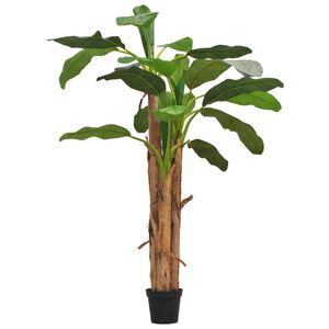 vidaXL Bananier artificial cu ghiveci, 250 cm, verde