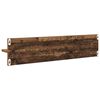 vidaXL Șemele de perete cu raft 4 pcs Lemn Vechi 80 x 11,5 x 18 cm