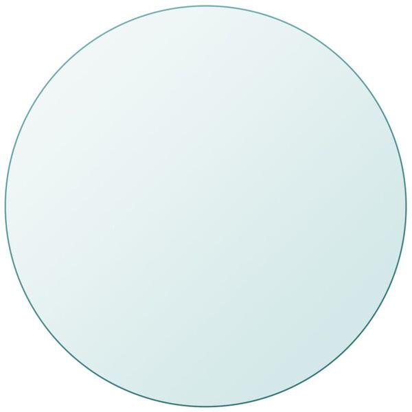 vidaXL Blat masă din sticlă securizată, rotund, 500 mm