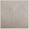 vidaXL Covor de interior GALATI Bej 240 x 240 cm Poliester