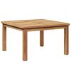 vidaXL Masă de cafea Maro 60 x 60 x 36 cm Lemn solid de tec