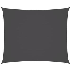 vidaXL Parasolar din țesătură oxford, dreptunghiular, 4x6 m, antracit
