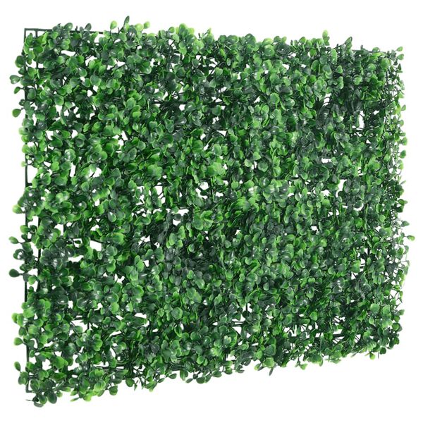 &nbsp;vidaXL Gard din frunze de arbust artificiale,&nbsp;24 buc. verde 40x60 cm