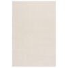 vidaXL Covor Shaggy, crem, alb, 240x340 cm, poliester