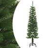 vidaXL Brad de Crăciun artificial subțire cu suport, 150 cm, PE