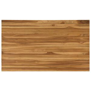 vidaXL Placă de masă 120 x 70 x 3,5 cm Dreptunghiular natural