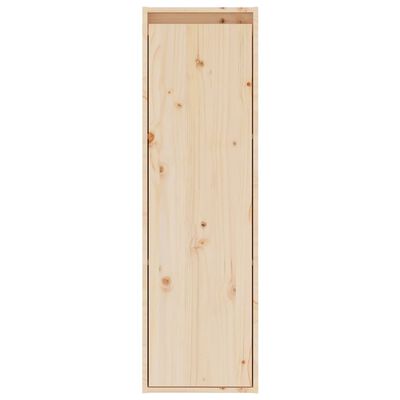 vidaXL Dulap de perete, 30x30x100 cm, lemn masiv de pin