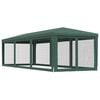 vidaXL Cort de petrecere cu 8 pereți din plasă, verde, 3x9 m, HDPE
