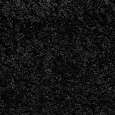 vidaXL Covorașe pentru trepte scară, 15 buc., negru, 56x17x3 cm