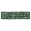 vidaXL Paravan de balcon, frunze verde &icirc;nchis, 400x100 cm