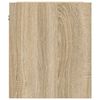 vidaXL Noptiera montata pe perete Stejar Sonoma 38x34x40 cm