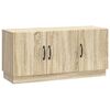 vidaXL Cabinet TV Stejar Sonoma 99 x 34,5 x 47 cm Lemn prelucrat