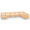 vidaXL Set mobilier de grădină, 8 piese, lemn masiv de pin