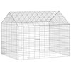 vidaXL Custodie pentru iepuri Argintiu 100 x 78 x 78 cm