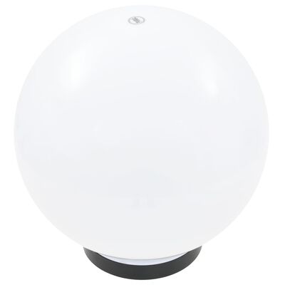 vidaXL Lămpi bol cu LED 2 buc, sferice, 25 cm, PMMA