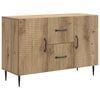 vidaXL Bufet Stejar Artizanal 89 x 34,5 x 60 cm Lemn prelucrat
