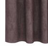 vidaXL Cortine din catifea cu perdele 2 pcs Maro 245 x 140 cm Catifea