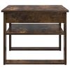 vidaXL Masă de cafea Stejar fumuriu 64 x 54 x 44 cm Lemn compozit