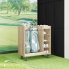 vidaXL Dulap Golf cu roata Simplu Stejar Sonoma 90 x 45 x 98 cm