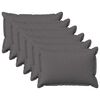 vidaXL Husă pentru pernă 6 pcs HOUTEN Gri deschis 30 x 50 cm