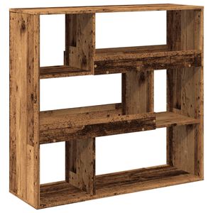 vidaXL Bibliotecă/Separator cameră, lemn vechi, 100x33x94,5 cm