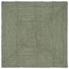 vidaXL Covoare de zonă Dreptunghiular Verde măsliniu 160 x 160 cm Iută
