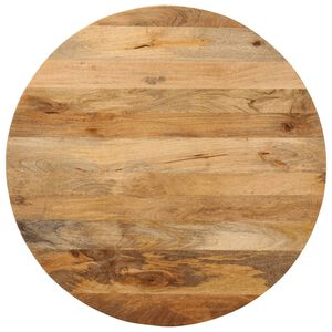 vidaXL Blat de masă rotund, &Oslash; 70x3,8 cm, lemn masiv de mango brut