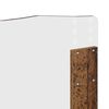 vidaXL Cadru de pat cu headboard Lemn vechi 120 x 190 cm Lemn compozit