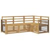 vidaXL Seturi de canapele 4 pcs Alb 187,5 x 128,5 x 73 cm
