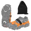 vidaXL Cleats de gheață pentru pantofi Portocaliu XL