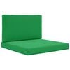 vidaXL Perna pentru canapea de exterior 2 pcs Verde Poliester