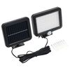vidaXL Lampă solară cu senzor de mișcare, lumini LED, alb
