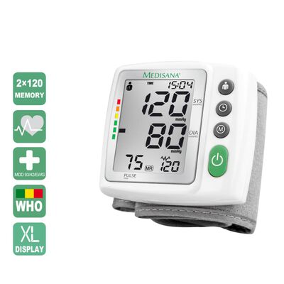 Medisana Brățară pentru monitorizarea presiunii arteriale BW 315 albă