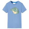 Tricou pentru copii, albastru mediu, 140