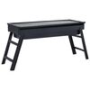 vidaXL Grătar de camping portabil, 60 x 22,5 x 33 cm