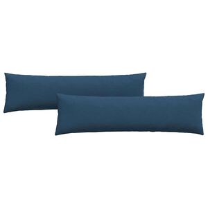 vidaXL Perne pentru canapea 2 pcs albastru 145 x 40 cm țesătură