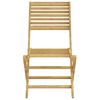 vidaXL Scaune grădină pliante 2 buc. 48,5x61,5x87 cm lemn masiv acacia