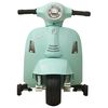 vidaXL Motocicletă de jucărie electrică Vespa, verde, GTS300