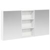 vidaXL Set dulap baie 3 buc. 140 x 14,5 x 70 cm Lemn prelucrat