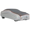 vidaXL Husă auto de Sedan, protecție grindină, complet, gri/argintiu S