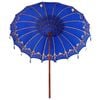 vidaXL Parasol Balinez albastru 215 x 215 x 260 cm